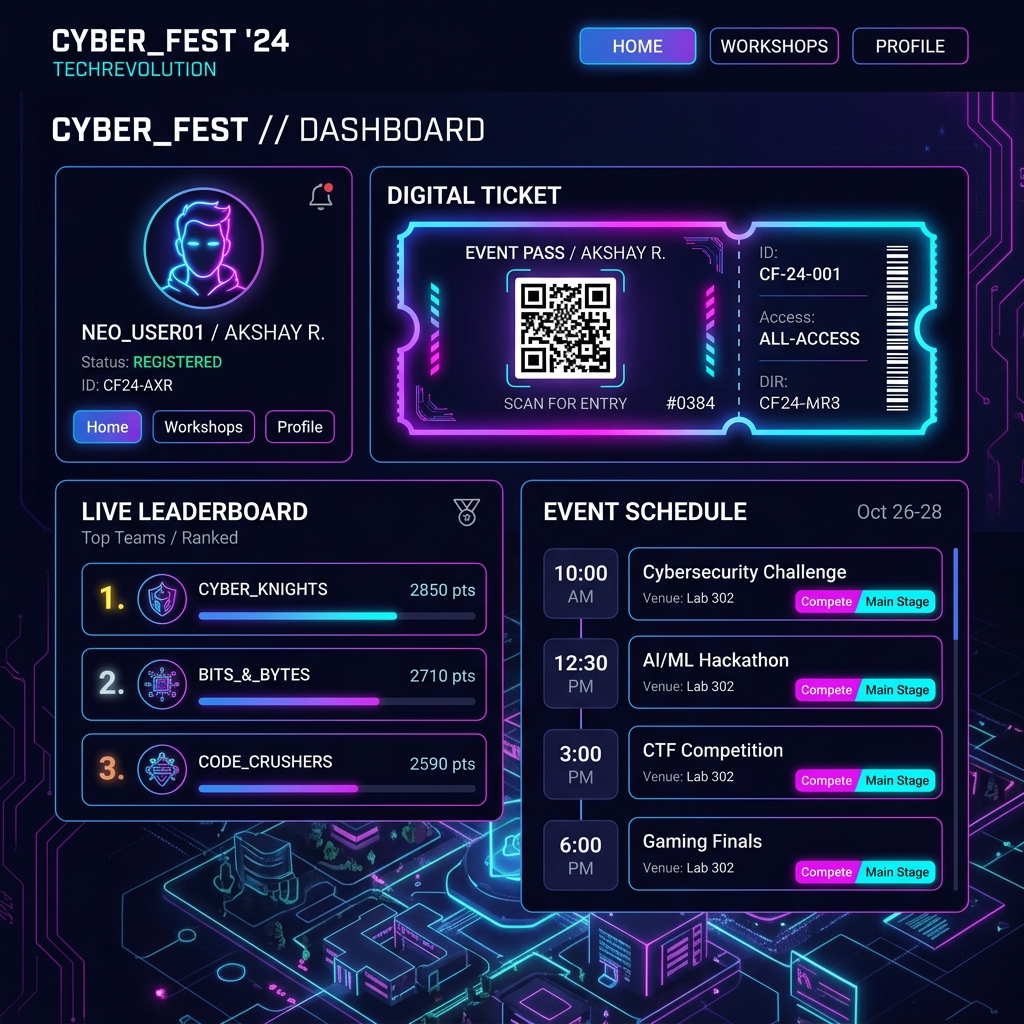 Web Portal Mockup